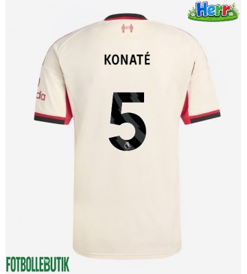 Liverpool Ibrahima Konate #5 Bortatröja 2025-26 Kortärmad